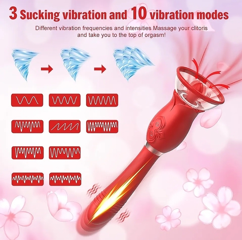 Triple Stimulation Thrusting Rose