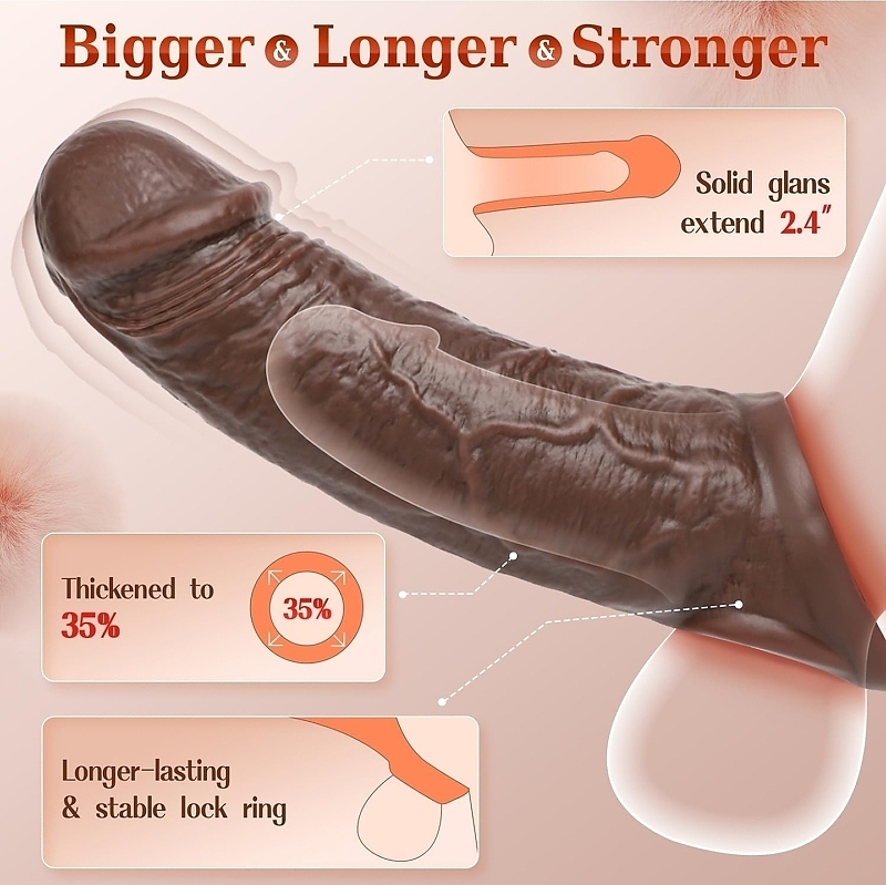 Mr. Stud Vibrating Penis Sleeve - Image 12