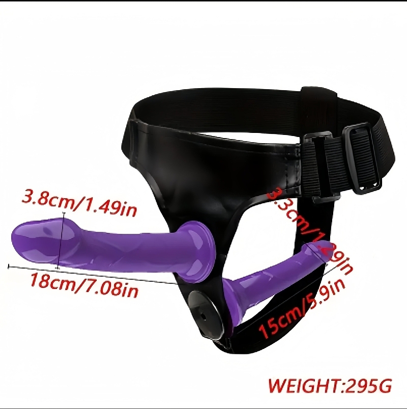 Double Dare Harness Dildo Combo - Image 3
