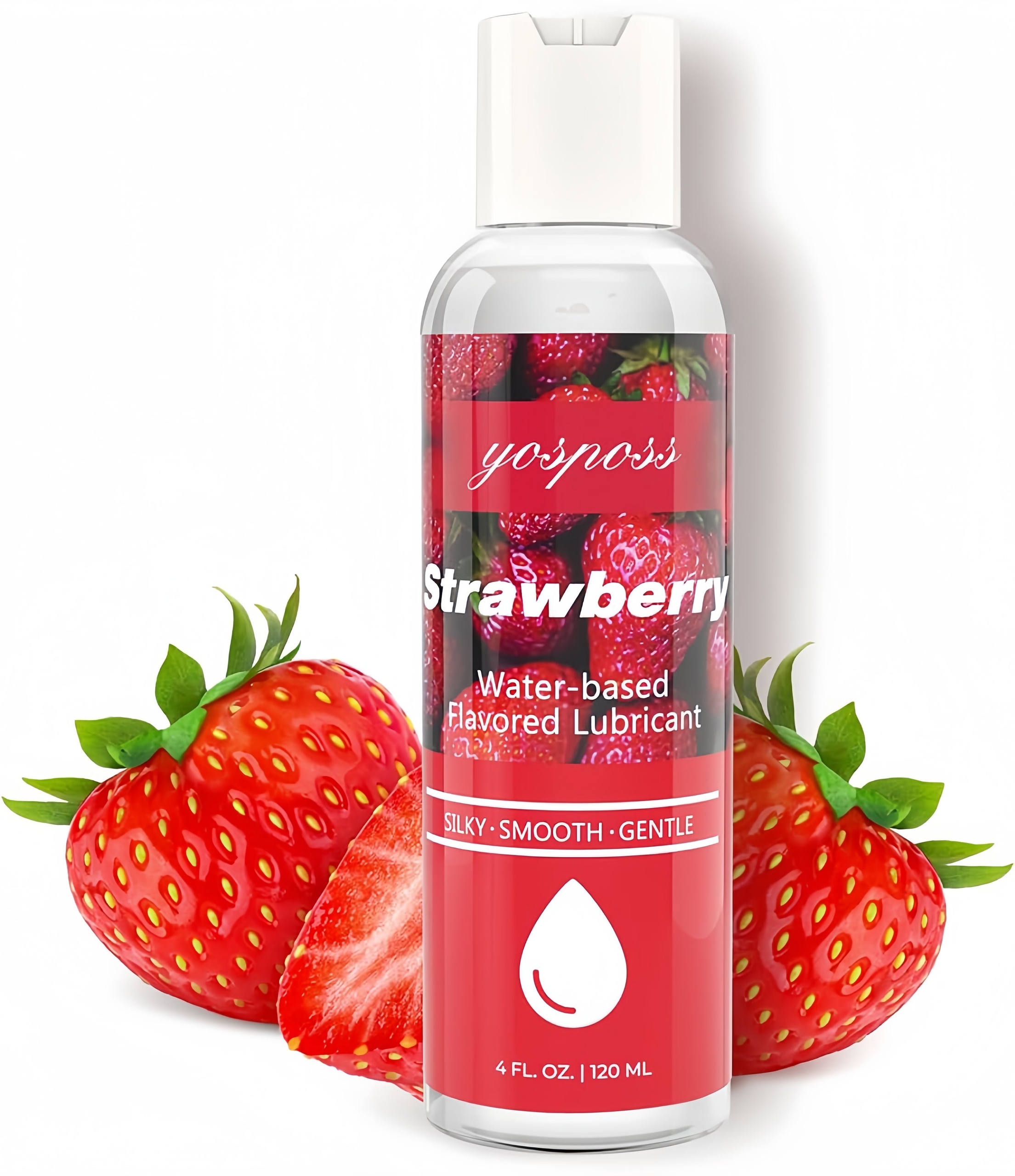 Secret 8oz Strawberry Lubricant - Vaginal & Anal