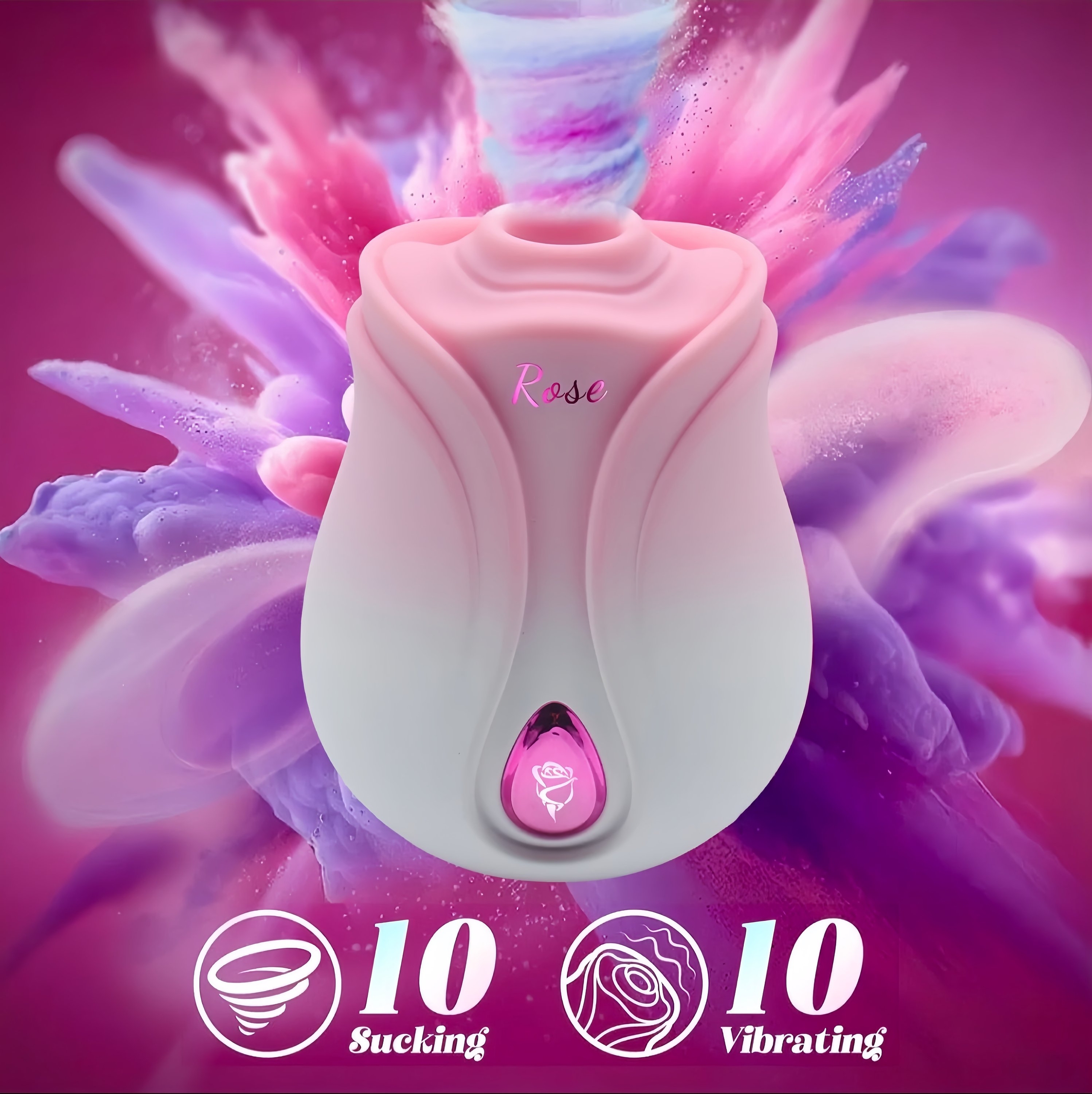 Imperial Rose Vibrator - The Crown Jewel of Roses - Image 2