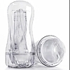Ice Prism Clear Male Pleasure Masturbator