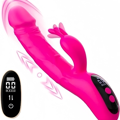Blush Bunny Thrusting Rabbit Vibrator