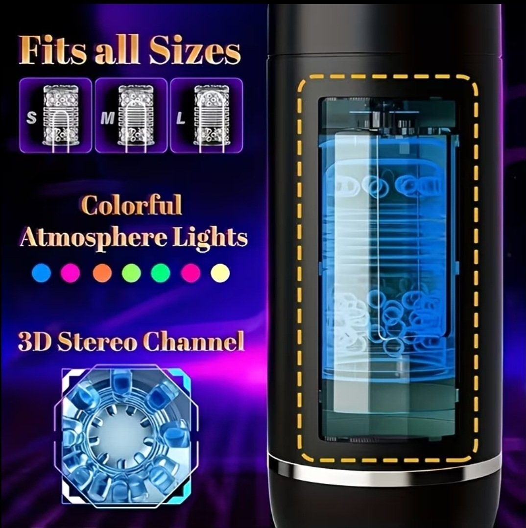 The Pleasure Pod Telescopic Male Masturbator - Image 4