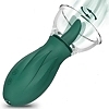 Emerald Bloom - Suction Tongue Rose Vibrator